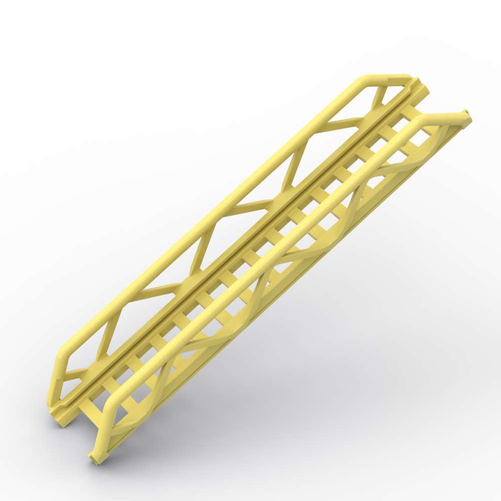 Fire Escape Ladder - MOC 1PCS Part อิฐ 11299 บันได