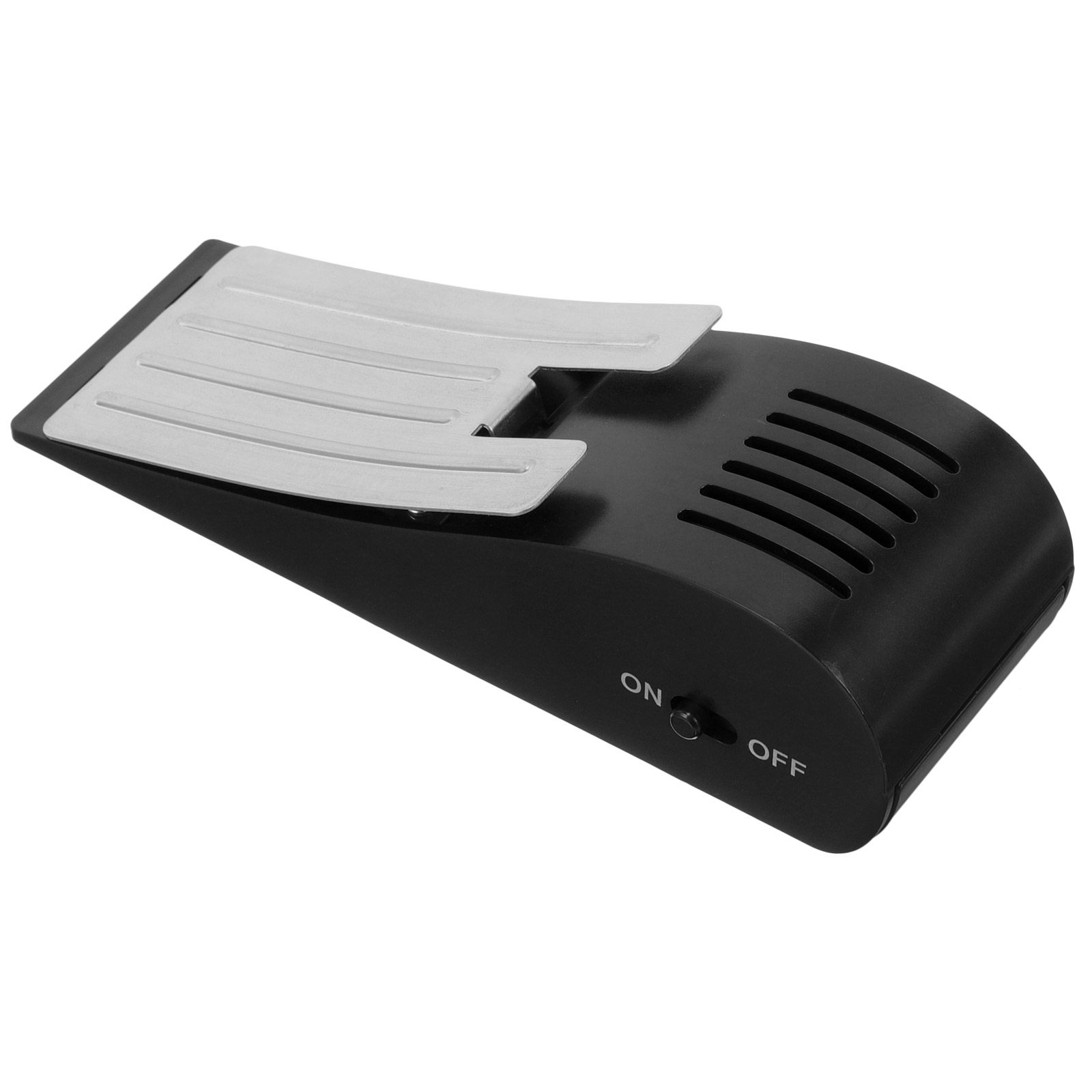 Door Stop Alarm - ที่กั้นประตูพร้อมสัญญาณเตือนแบบลิ่ม ลดแรงกระแทกสูง สำหรับประตูไม้ กระจก เหล็ก เพิ่มความปลอดภัยในบ้าน
