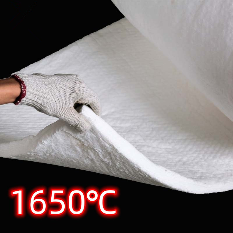 Fire Blanket Kitchen - 1650 ℃ เซอร์โคเนียมแบริ่งอุณหภูมิสูงผ้าห่มไฟเบอร์เซรามิกผ้าฝ้ายฉนวนทนไฟสําหรับใช้ในอุตสาหกรรม