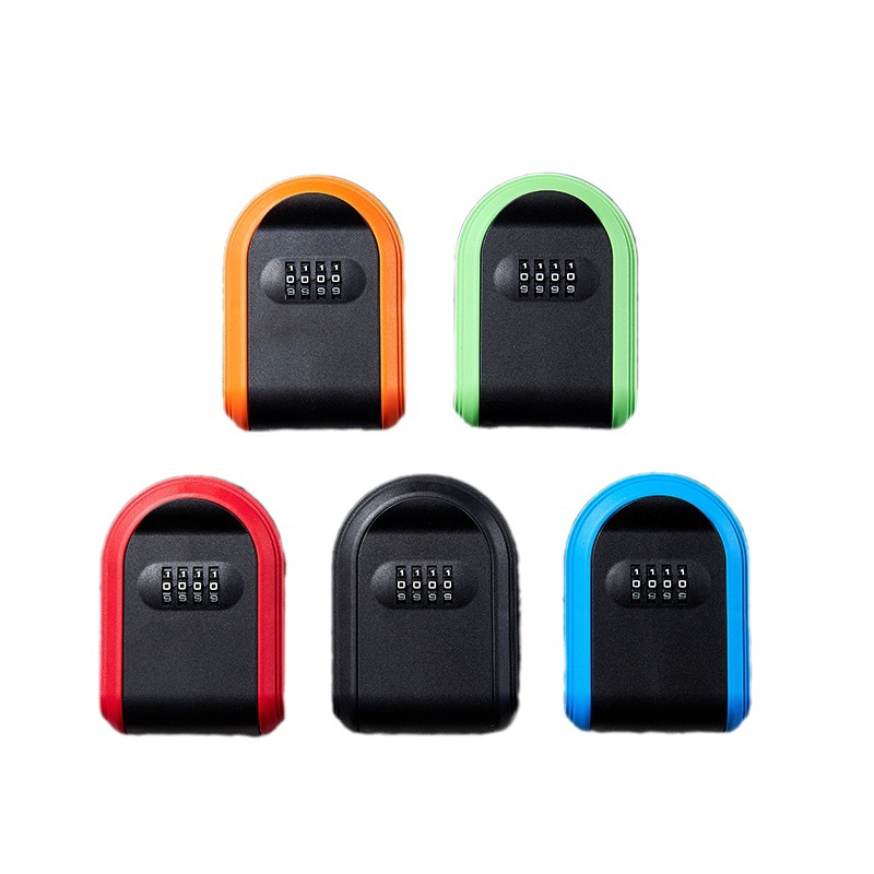 Lockbox Key Secure - กล่องกุญแจพลาสติกพร้อมรหัสล็อค ปลอดภัยสำหรับประตูบ้าน ดีไซน์เรียบง่ายทันสมัย