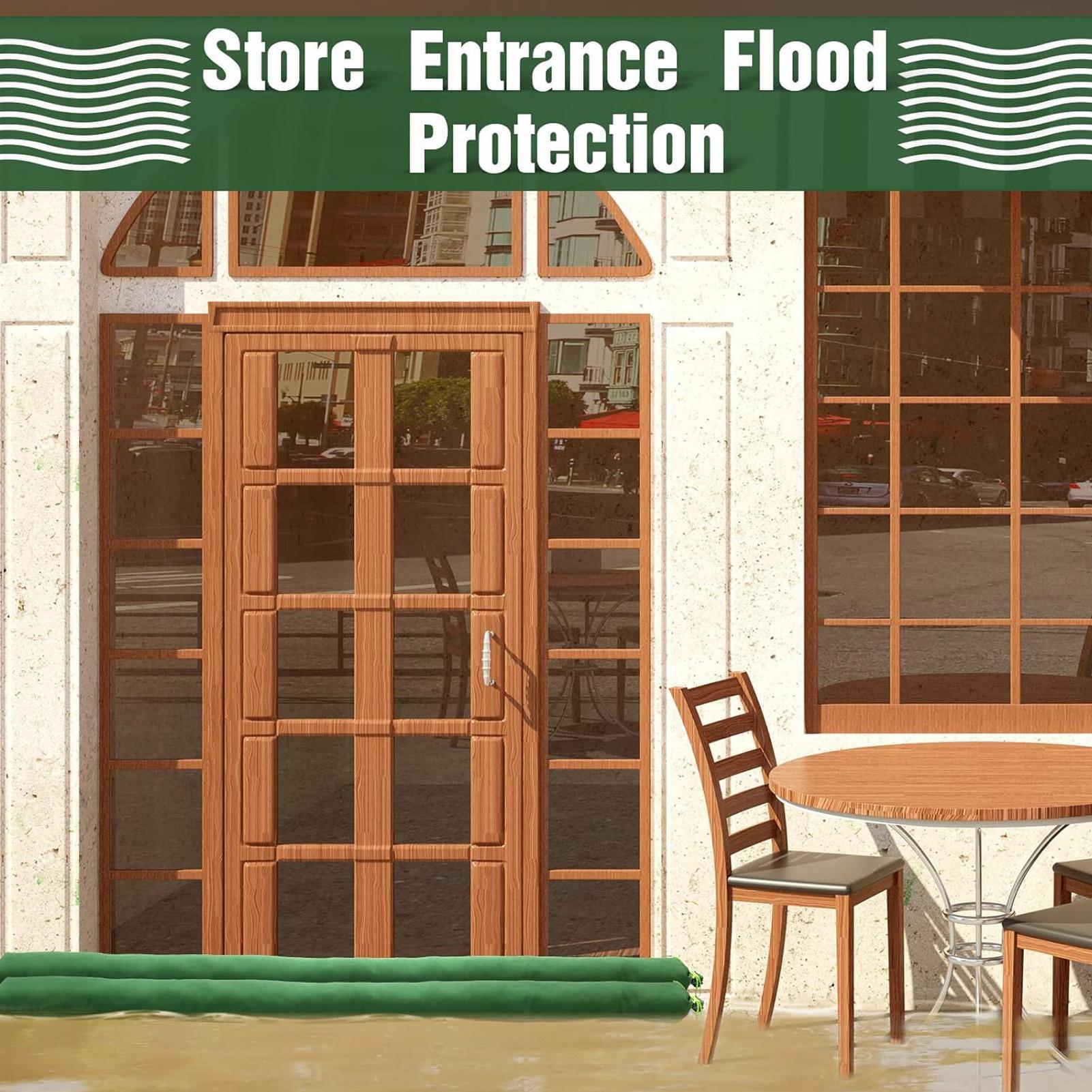 ถุงกันน้ำท่วมใต้ดิน 4 ชิ้น ถุง - Flood Barrier Bag บทวิจารณ์และราคา