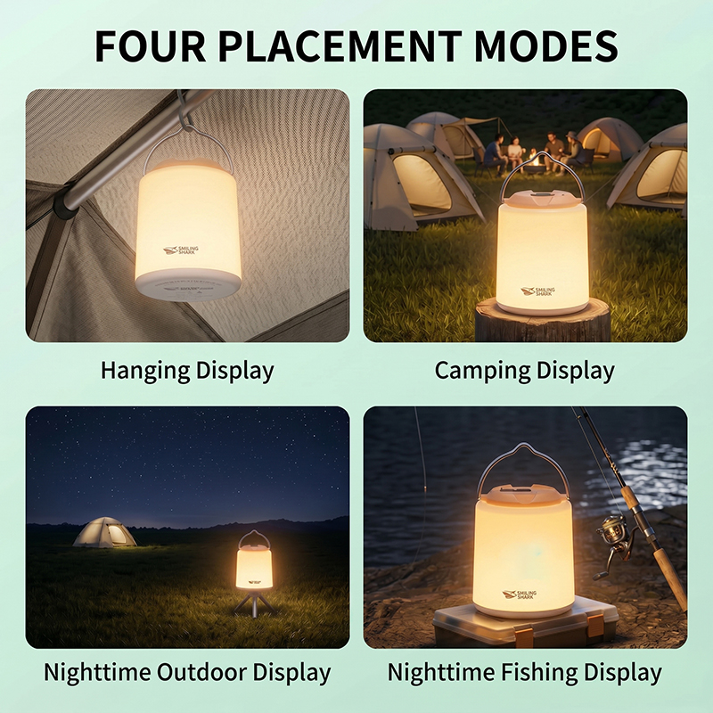 SMILING SHARK ไฟแคมป์ปิ้ง LED  - Power Outage Light บทวิจารณ์และราคา