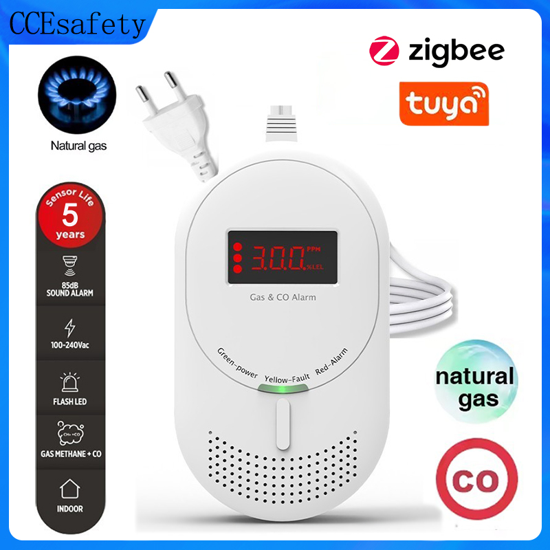 เครื่องตรวจจับก๊าซ CO และก๊าซธ - Co Detector Plug บทวิจารณ์และราคา