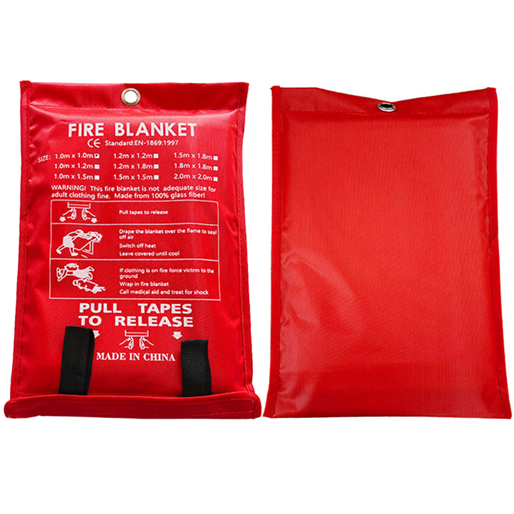 ผ้าห่มกันไฟ ผ้าห่มไฟเบอร์กลาส  - Fire Blanket Kitchen บทวิจารณ์และราคา