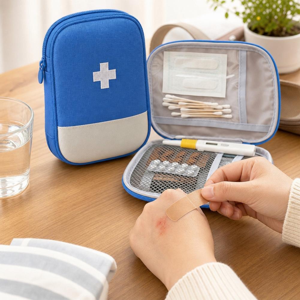 กระเป๋าชุดปฐมพยาบาลแบบพกพาความ - First Aid Bag Kit บทวิจารณ์และราคา