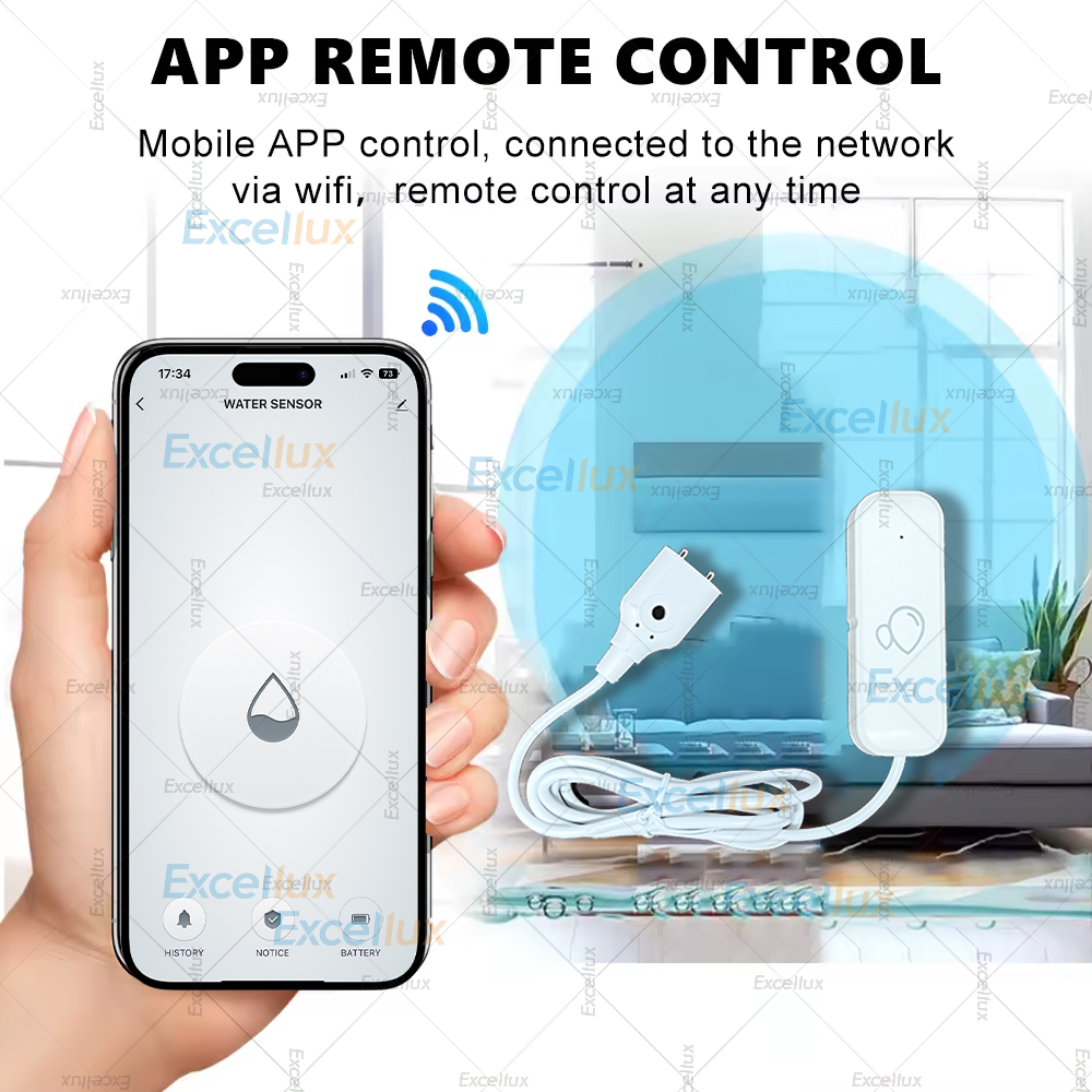 เซ็นเซอร์ตรวจจับน้ำรั่วซึมอัจฉ - Water Alarm Sensor บทวิจารณ์และราคา