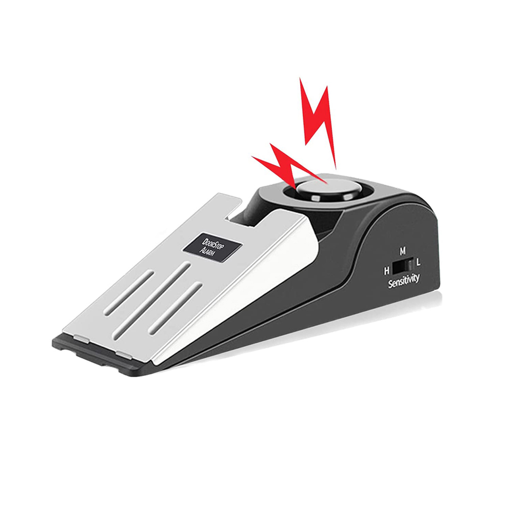 ตัวกันประตูแบบพกพา 1 ชิ้น เสีย - Door Stop Alarm บทวิจารณ์และราคา