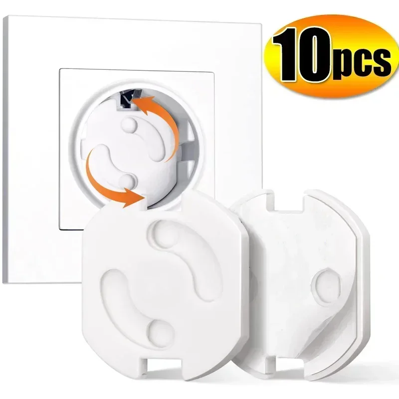 1/10pcs เด็กความปลอดภัยเด็กไฟฟ - Outlet Cover Baby บทวิจารณ์และราคา