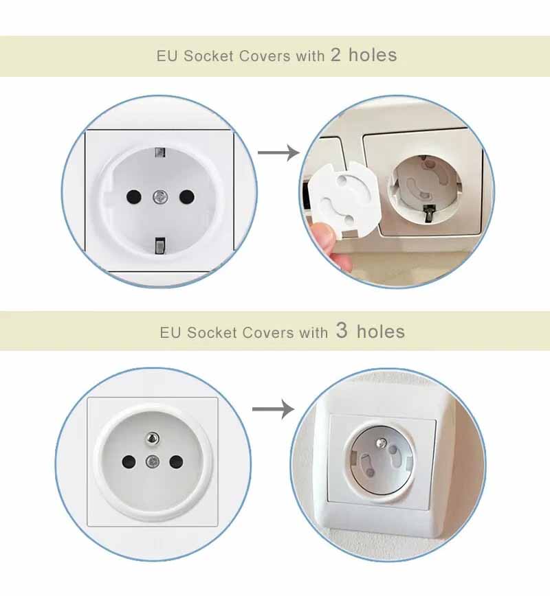 20 ชิ้นเด็กซ็อกเก็ตฝาครอบปลั๊ก - Outlet Cover Baby บทวิจารณ์และราคา