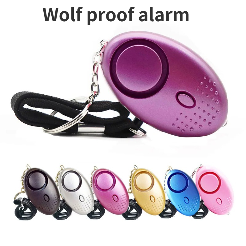 สัญญาณกันขโมย 130dB ป้องกันตัว - Personal Alarm Keychain บทวิจารณ์และราคา