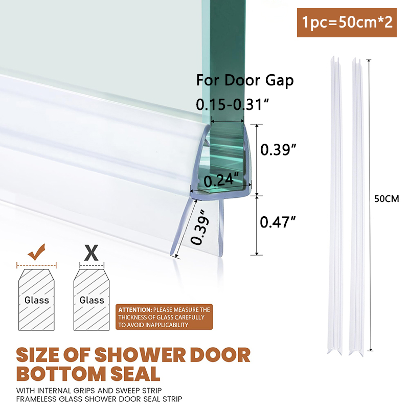 ประตูห้องอาบน้ําด้านล่างซีล 4- - Window Lock Bar บทวิจารณ์และราคา